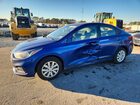 2021 Hyundai Accent Se Blue vin: 3KPC24A69ME147531