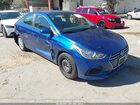 2021 Hyundai Accent Se Blue vin: 3KPC24A69ME149196