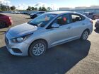 2021 Hyundai Accent Se/sel Silver vin: 3KPC24A6XME140748