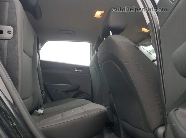3KPC25A61LE107366 2020 HYUNDAI ACCENT Black Vista de los asientos traseros