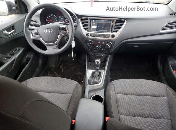 3KPC25A61LE107366 2020 HYUNDAI ACCENT Black Vista del salpicadero