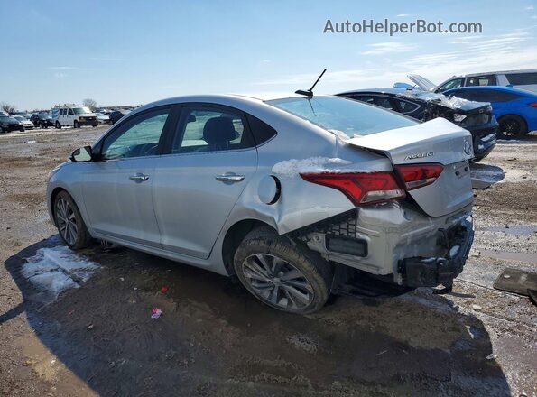 3KPC34A60ME128296 2021 HYUNDAI ACCENT Серебряный Задняя левая четверть