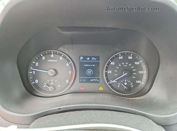 3KPC34A68NE177750 2022 HYUNDAI ACCENT Серебряный Вид щитка приборов