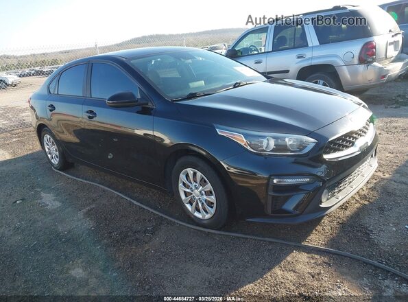 3KPF24AD0KE048153 2019 KIA FORTE Черный Передняя правая четверть