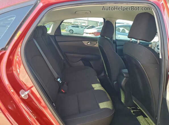 3KPF24AD0KE053739 2019 KIA FORTE Красный Вид задних сидений
