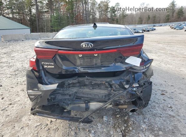 3KPF24AD0KE102504 2019 KIA FORTE Black Widok z tyłu