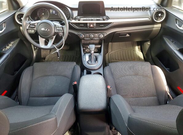 3KPF24AD0LE143510 2020 KIA FORTE Серебряный Вид панели приборов