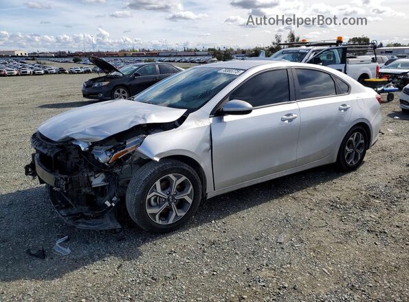 3KPF24AD0LE143510 2020 KIA FORTE Серебряный Передняя левая четверть