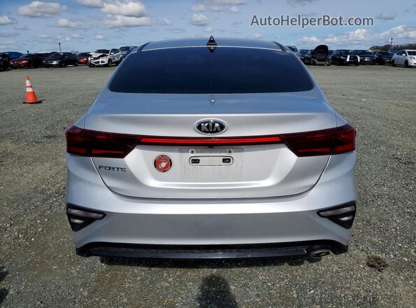 3KPF24AD0LE143510 2020 KIA FORTE Серебряный Вид сзади