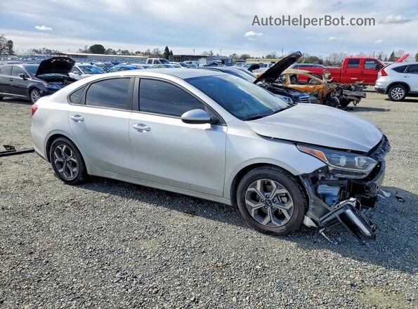 3KPF24AD0LE143510 2020 KIA FORTE Серебряный Передняя правая четверть