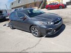 2019 Kia Forte Lxs Gray vin: 3KPF24AD1KE059405