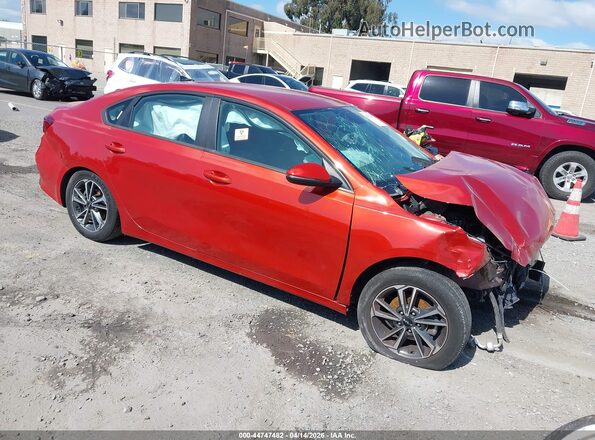 3KPF24AD1PE512977 2023 KIA FORTE Оранжевый Передняя правая четверть
