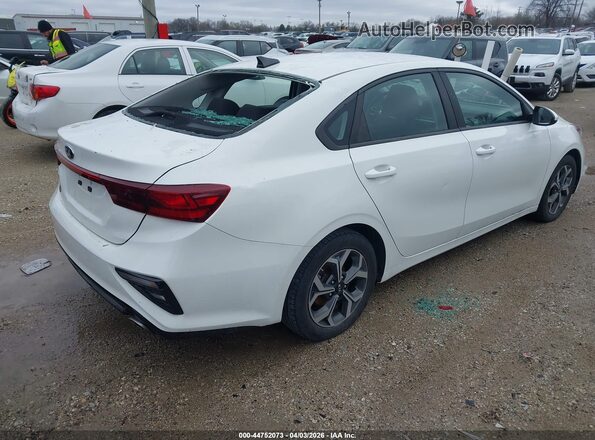 3KPF24AD2KE133897 2019 KIA FORTE White Tył prawy