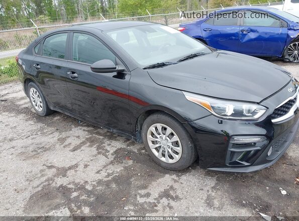 3KPF24AD2ME301962 2021 KIA FORTE Черный Передняя правая четверть