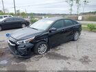 2021 Kia Forte Fe Черный vin: 3KPF24AD2ME301962