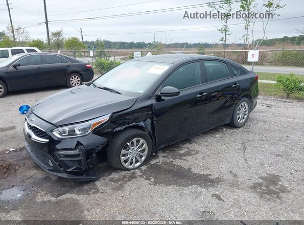 3KPF24AD2ME301962 2021 KIA FORTE Черный Передняя левая четверть