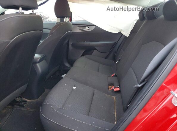 3KPF24AD2ME336307 2021 KIA FORTE Бордовый Вид задних сидений