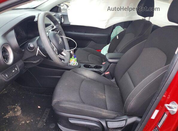 3KPF24AD2ME336307 2021 KIA FORTE Бордовый Вид салона спереди