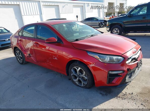 3KPF24AD3LE251538 2020 KIA FORTE Красный Передняя правая четверть