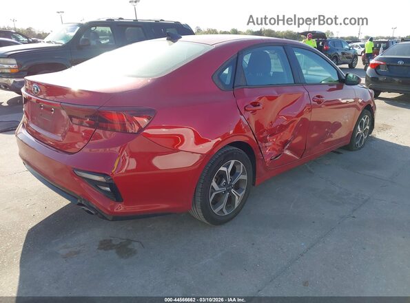 3KPF24AD3LE251538 2020 KIA FORTE Красный Задняя правая четверть