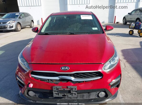 3KPF24AD3LE251538 2020 KIA FORTE Красный Вид щитка приборов