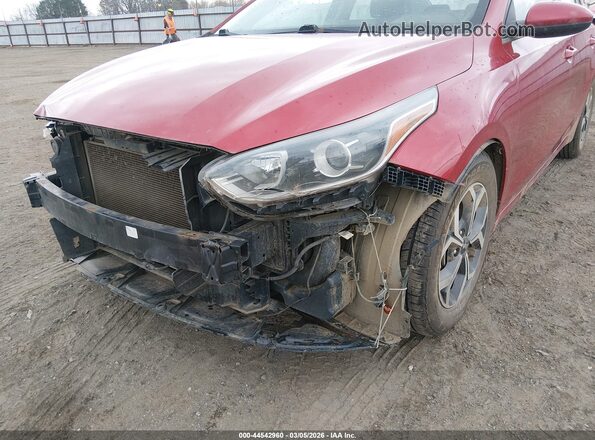 3KPF24AD3ME336123 2021 KIA FORTE Красный 