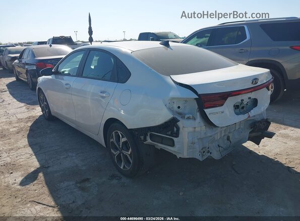 3KPF24AD3ME392448 2021 KIA FORTE Белый Задняя левая четверть