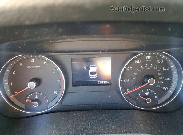 3KPF24AD4KE057650 2019 KIA FORTE Синий Вид щитка приборов