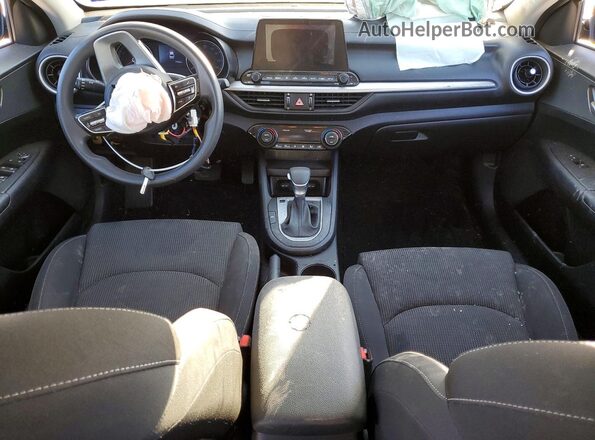 3KPF24AD4KE057650 2019 KIA FORTE Синий Вид панели приборов