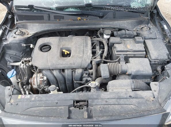 3KPF24AD4ME368501 2021 KIA FORTE Серебряный Вид сзади