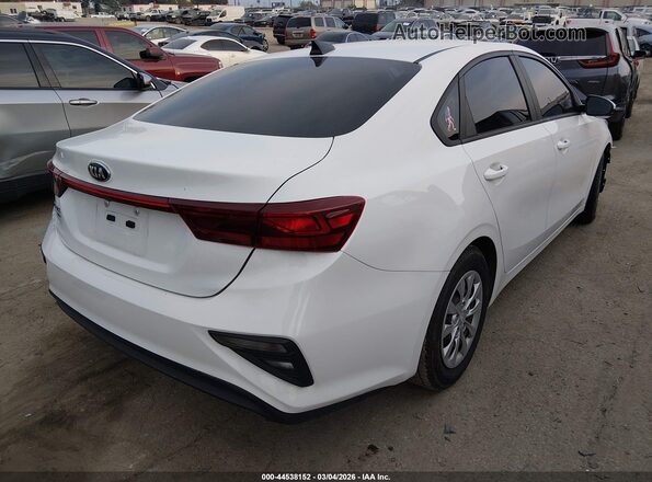 3KPF24AD4ME396704 2021 KIA FORTE Белый Задняя правая четверть