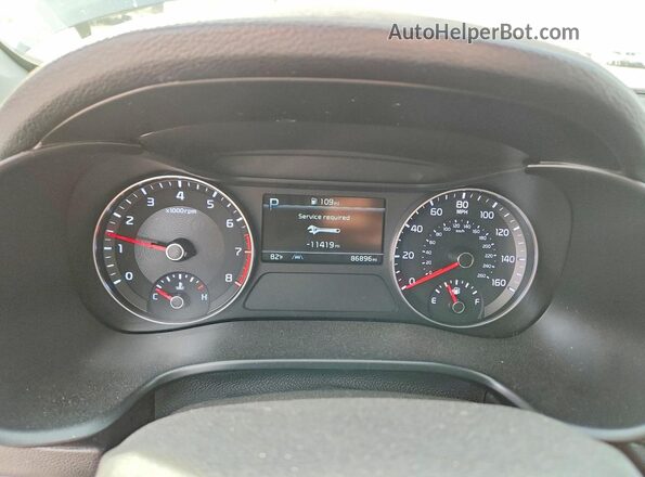 3KPF24AD4NE433042 2022 KIA FORTE Серебряный Вид щитка приборов