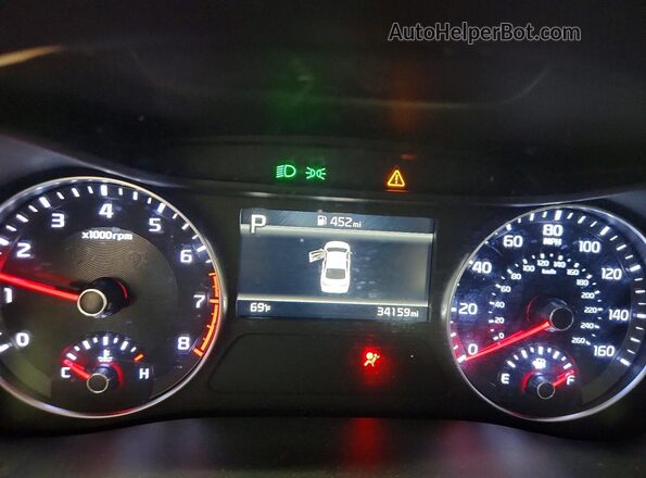 3KPF24AD4RE733783 2024 KIA FORTE Черный Вид щитка приборов