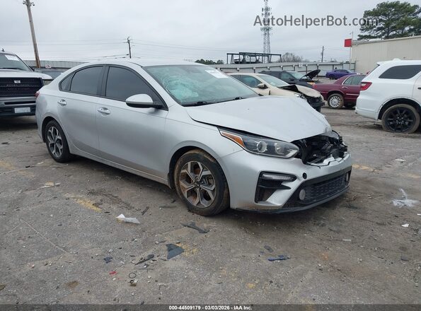3KPF24AD6LE251680 2020 KIA FORTE Серебряный Передняя правая четверть