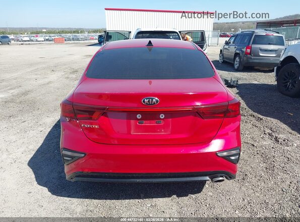 3KPF24AD7KE034282 2019 KIA FORTE Red 