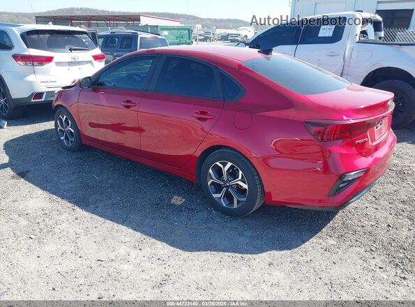 3KPF24AD7KE034282 2019 KIA FORTE Red Tył lewy