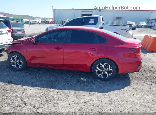 3KPF24AD7KE034282 2019 KIA FORTE Red 