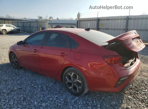 3KPF24AD7LE209177 2020 KIA FORTE Красный Задняя левая четверть