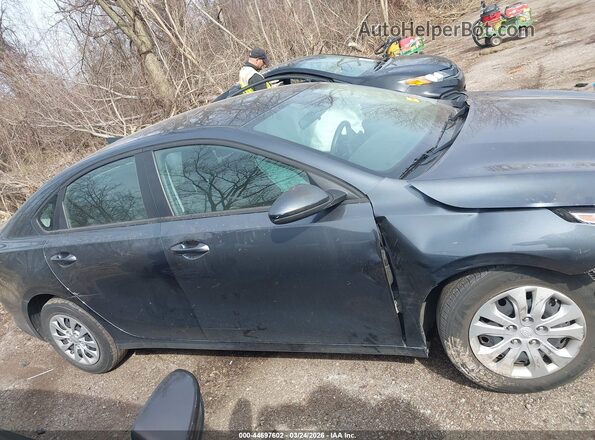 3KPF24AD7ME275195 2021 KIA FORTE Серый Вид задней части салона
