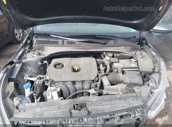 3KPF24AD7ME275195 2021 KIA FORTE Серый Вид сзади