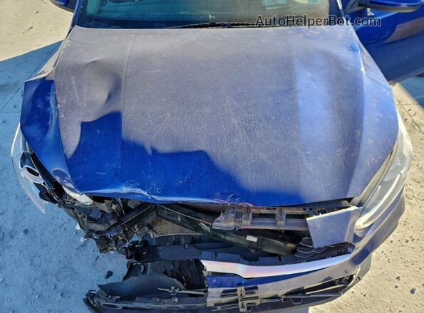 3KPF24AD7ME309538 2021 KIA FORTE Синий Вид задней части салона