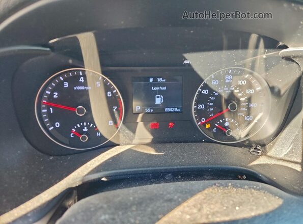 3KPF24AD7ME309538 2021 KIA FORTE Синий Вид щитка приборов