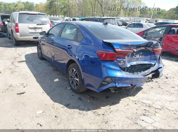 3KPF24AD7RE703743 2024 KIA FORTE Синий Задняя левая четверть