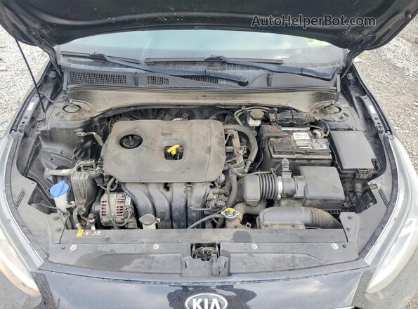 3KPF24AD8KE025171 2019 KIA FORTE Черный Вид задней части салона