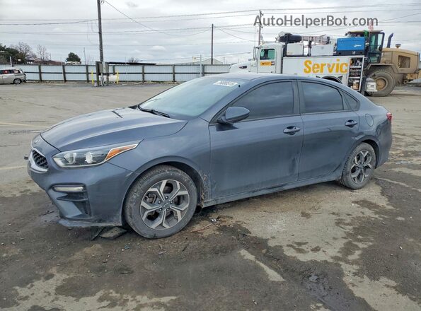 3KPF24AD8KE067338 2019 KIA FORTE Серый Передняя левая четверть