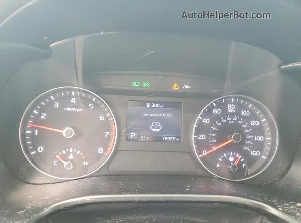 3KPF24AD8KE067338 2019 KIA FORTE Серый Вид щитка приборов