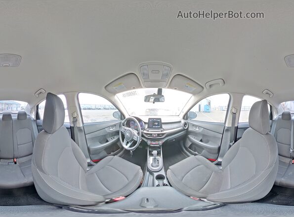 3KPF24AD8KE067338 2019 KIA FORTE Серый Вид наклейки с VIN-кодом