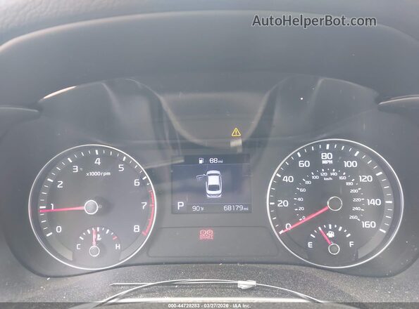 3KPF24AD8LE191479 2020 KIA FORTE Gray Widok tylnych siedzeń