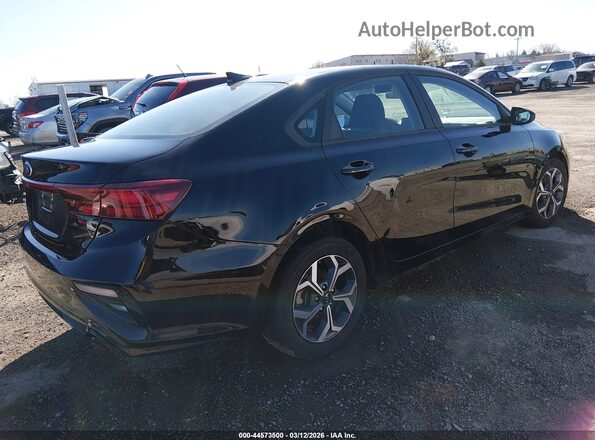 3KPF24AD8LE237697 2020 KIA FORTE Черный Задняя правая четверть