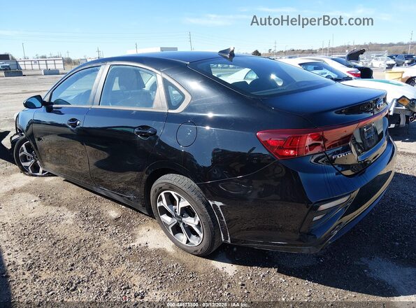 3KPF24AD8LE237697 2020 KIA FORTE Черный Задняя левая четверть